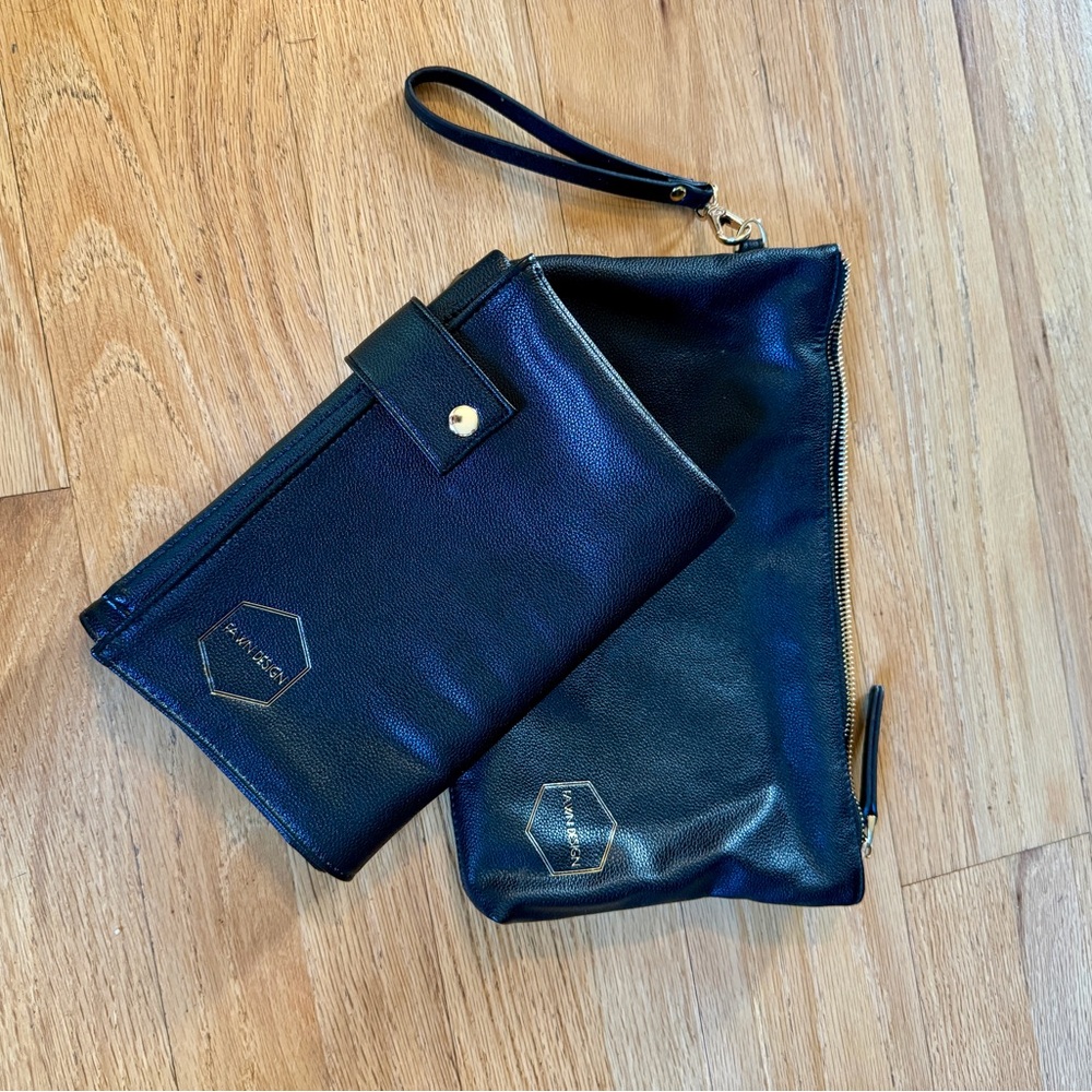 Fawn Design original faux leather changing clutch (with original logo)